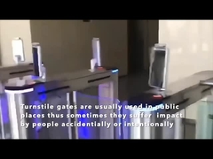 Изготовленная на заказ дверь безопасностью турникета барьера качания для людей с ограниченными возможностями