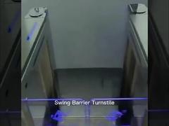 Ворота турникета Sunproof электронные, турникет ворот барьера качания верхнего сегмента для входа